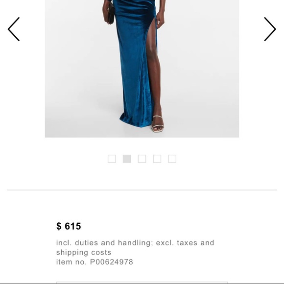 Velvet Gown - Rebecca Vallance - Picture 6 of 6